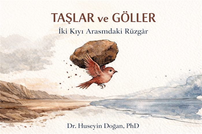 Taşlar ve Göller kitap kapağı, Türkçe baskı